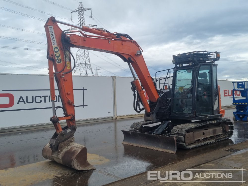 2018 Hitachi ZX85USB-5A - Mini pelle: photos 1 2018 Hitachi ZX85USB-5A - Mini pelle: photos 1