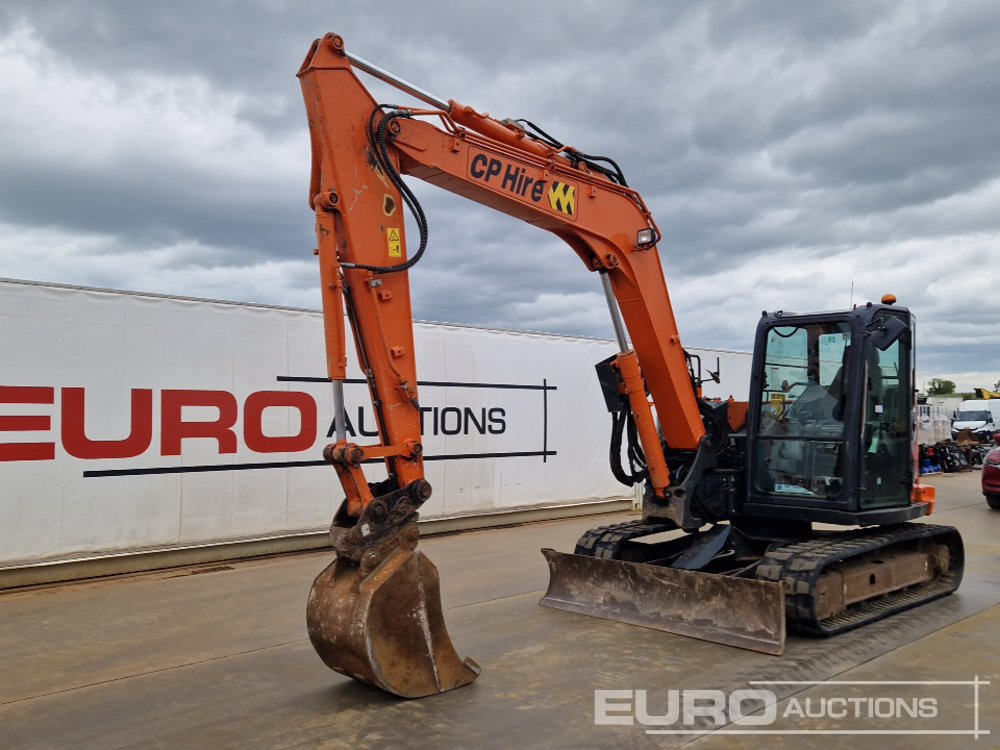 2018 Hitachi ZX85USB-5A - Mini pelle: photos 1 2018 Hitachi ZX85USB-5A - Mini pelle: photos 1