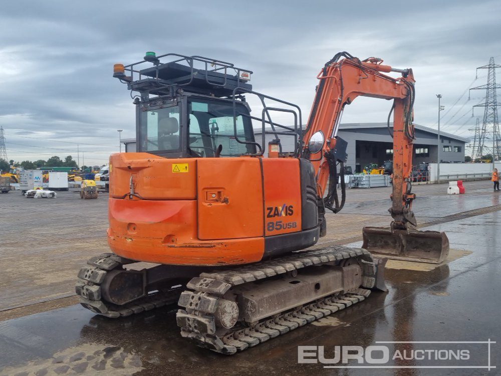 2018 Hitachi ZX85USB-5A - Mini pelle: photos 5 2018 Hitachi ZX85USB-5A - Mini pelle: photos 5