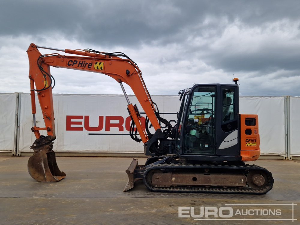 2018 Hitachi ZX85USB-5A - Mini pelle: photos 2 2018 Hitachi ZX85USB-5A - Mini pelle: photos 2