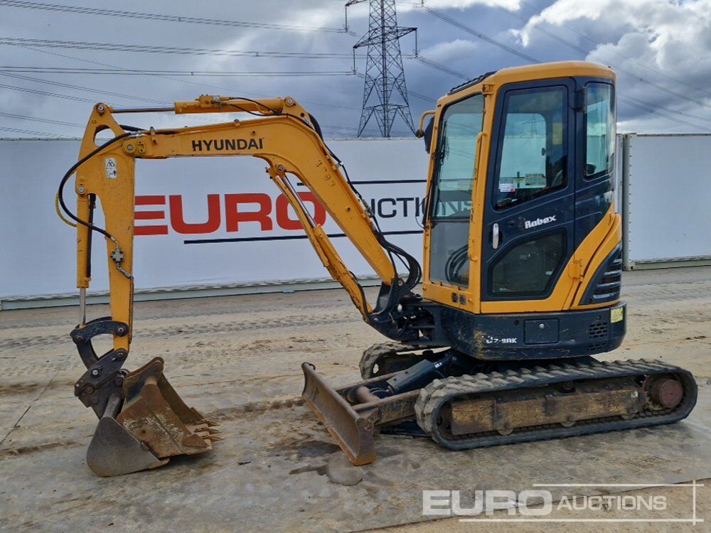 2018 Hyundai R30Z-9AK - Mini pelle: photos 1 2018 Hyundai R30Z-9AK - Mini pelle: photos 1