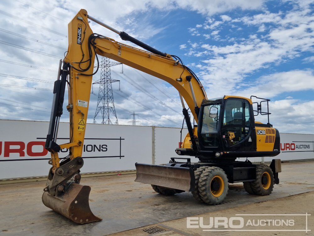 2018 JCB JS175W+ - Pelle sur pneus: photos 1 2018 JCB JS175W+ - Pelle sur pneus: photos 1