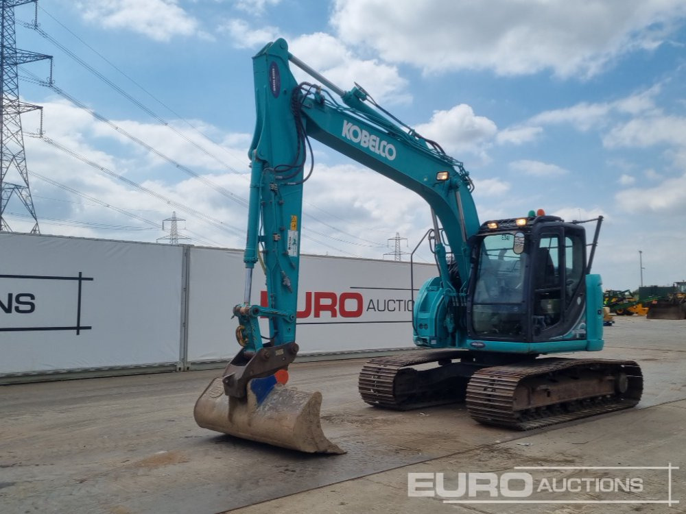 2018 Kobelco SK140SRLC-5 - Pelle sur chenille: photos 1 2018 Kobelco SK140SRLC-5 - Pelle sur chenille: photos 1