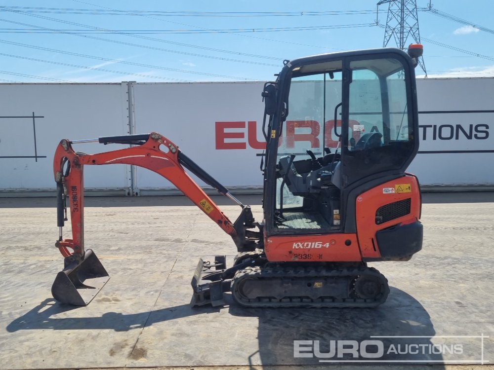 2018 Kubota KX016-4 - Mini pelle: photos 2 2018 Kubota KX016-4 - Mini pelle: photos 2