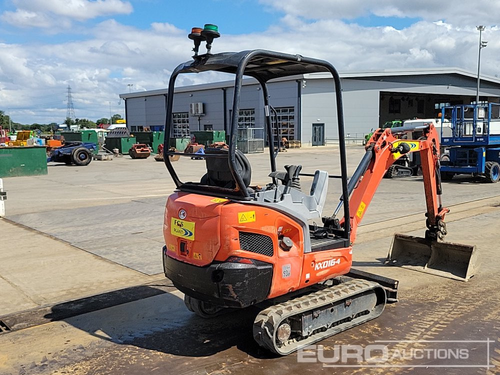 2018 Kubota KX016-4 - Mini pelle: photos 5 2018 Kubota KX016-4 - Mini pelle: photos 5