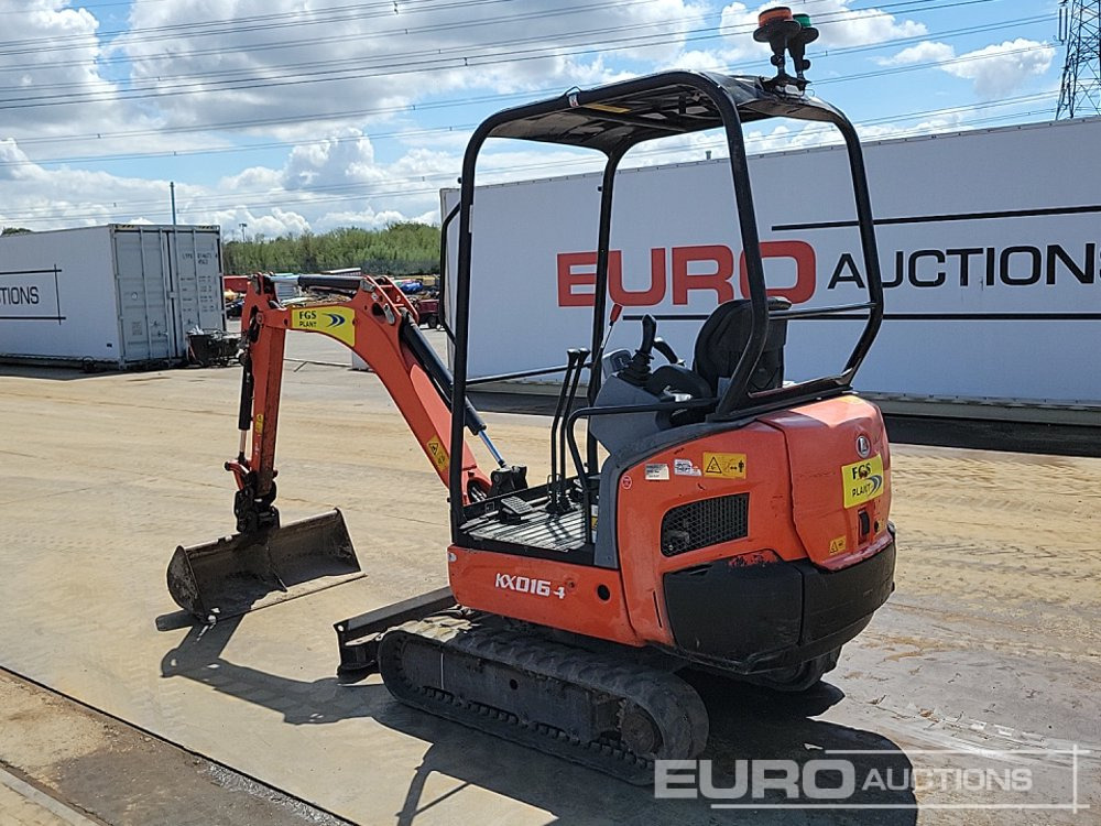 2018 Kubota KX016-4 - Mini pelle: photos 3 2018 Kubota KX016-4 - Mini pelle: photos 3