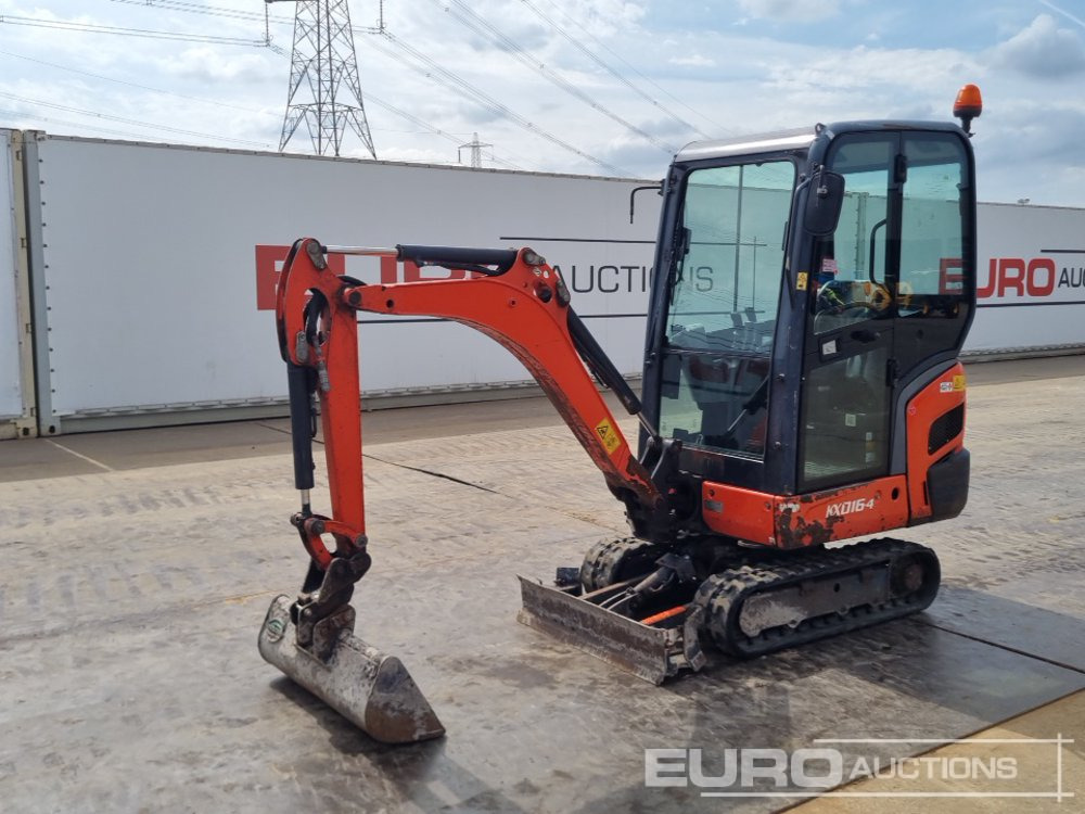 2018 Kubota KX016-4 - Mini pelle: photos 1 2018 Kubota KX016-4 - Mini pelle: photos 1