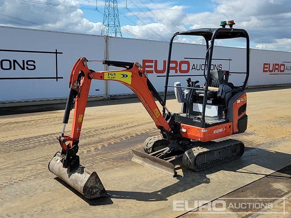 2018 Kubota KX016-4 - Mini pelle: photos 1 2018 Kubota KX016-4 - Mini pelle: photos 1