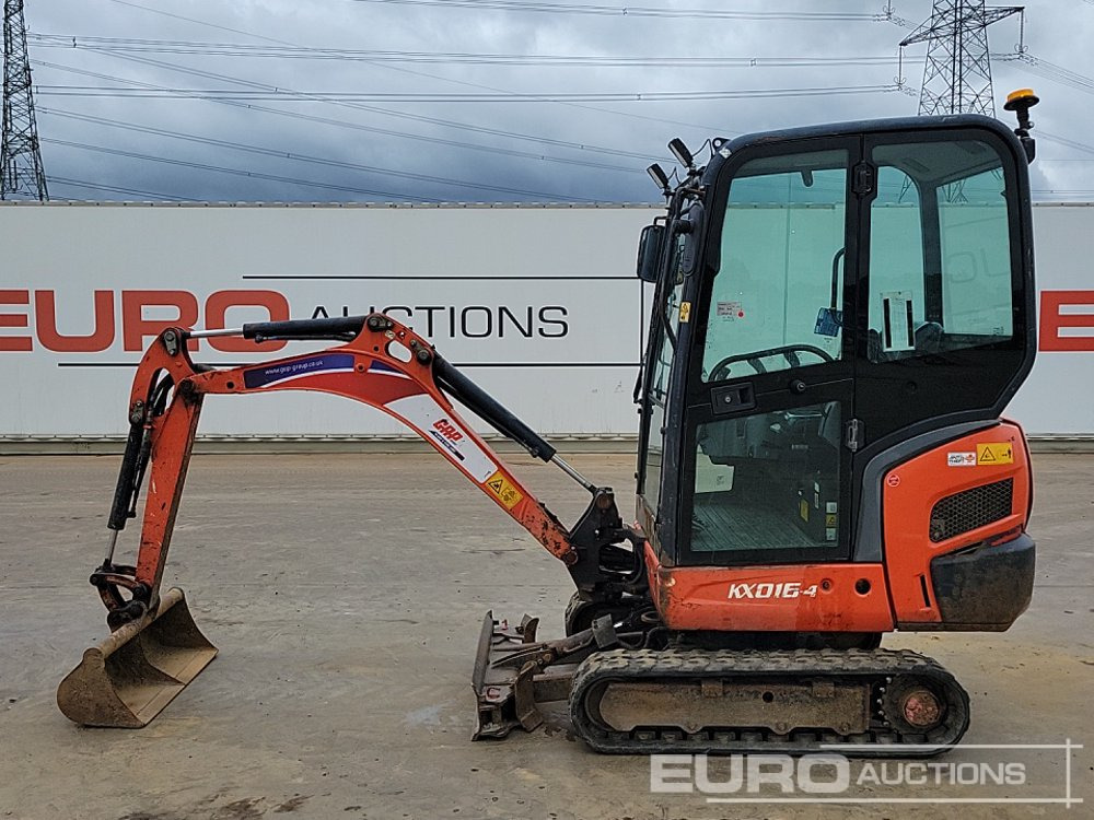 2018 Kubota KX016-4 - Mini pelle: photos 2 2018 Kubota KX016-4 - Mini pelle: photos 2