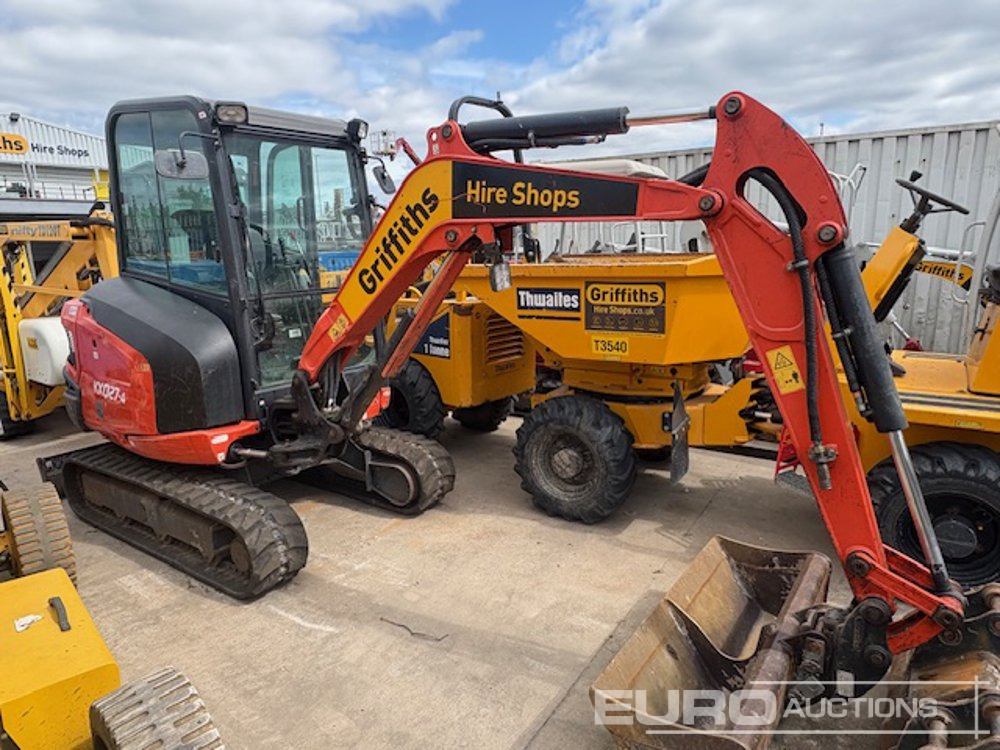2018 Kubota KX027-4 - Mini pelle: photos 1 2018 Kubota KX027-4 - Mini pelle: photos 1