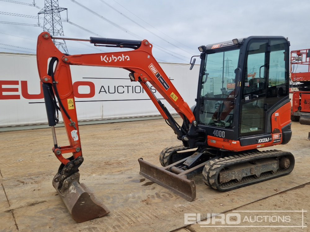 2018 Kubota KX030-4 - Mini pelle: photos 1 2018 Kubota KX030-4 - Mini pelle: photos 1