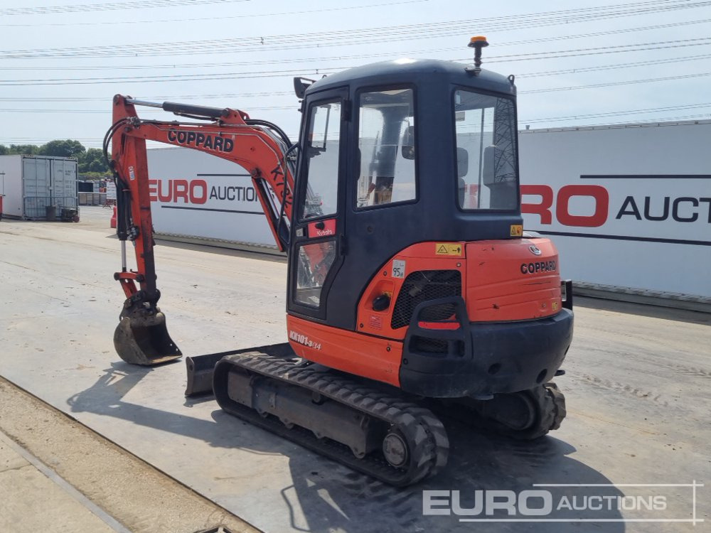 2018 Kubota KX101-3A 4HI - Mini pelle: photos 3 2018 Kubota KX101-3A 4HI - Mini pelle: photos 3