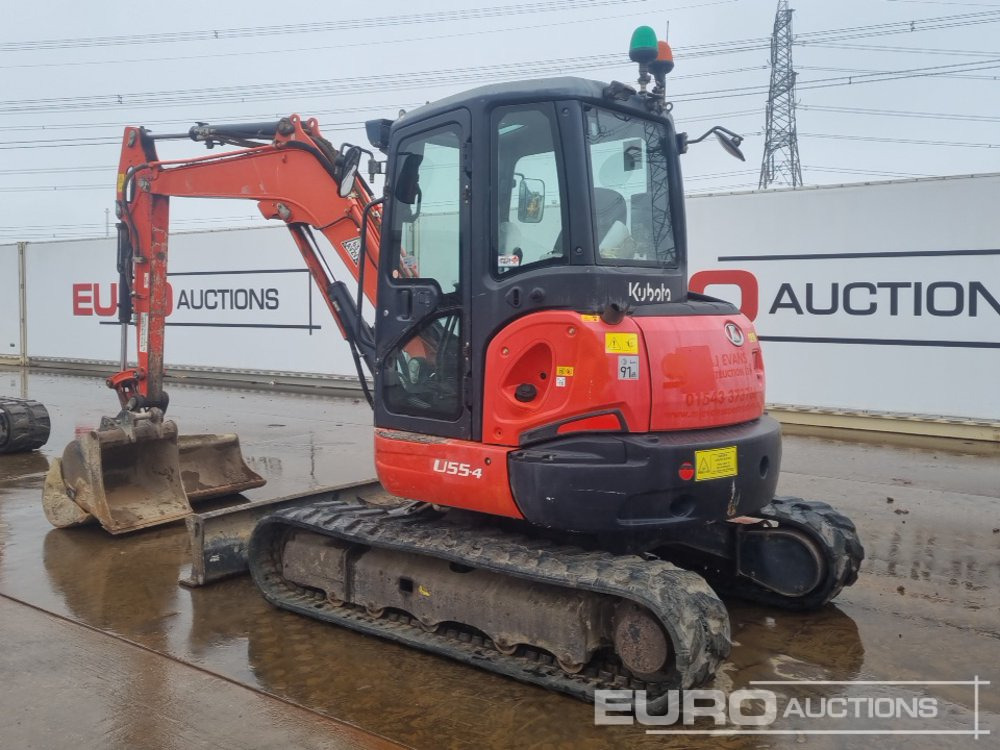 2018 Kubota U55-4 - Mini pelle: photos 3 2018 Kubota U55-4 - Mini pelle: photos 3