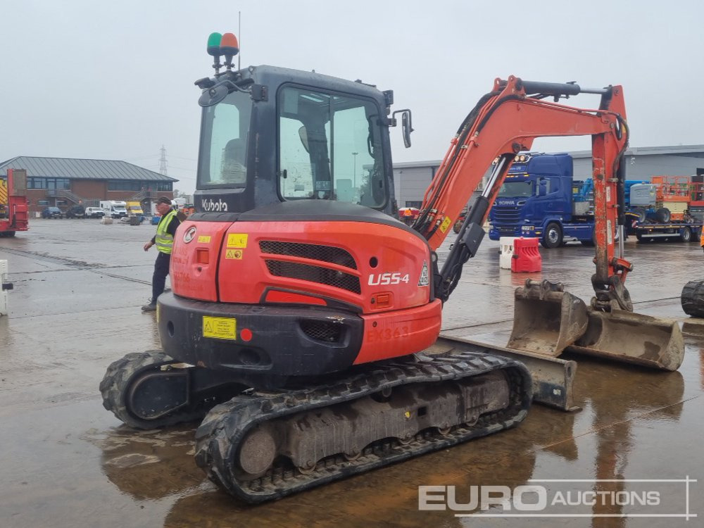 2018 Kubota U55-4 - Mini pelle: photos 5 2018 Kubota U55-4 - Mini pelle: photos 5