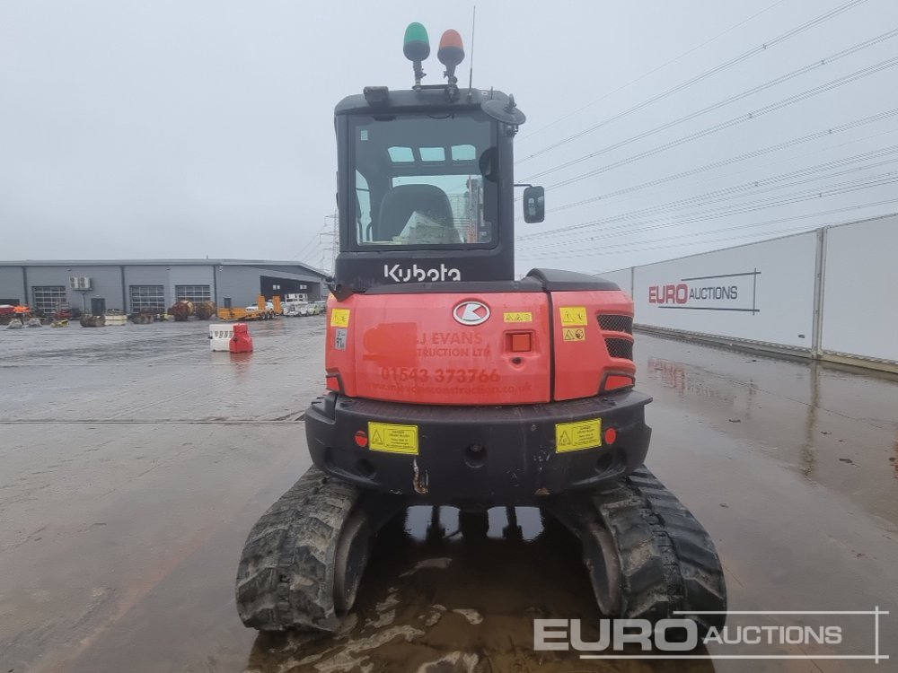 2018 Kubota U55-4 - Mini pelle: photos 4 2018 Kubota U55-4 - Mini pelle: photos 4