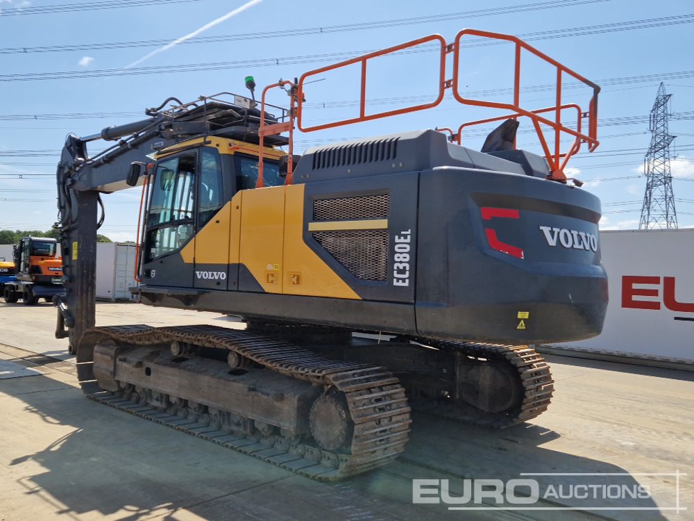 2018 Volvo EC380EL - Pelle sur chenille: photos 3 2018 Volvo EC380EL - Pelle sur chenille: photos 3