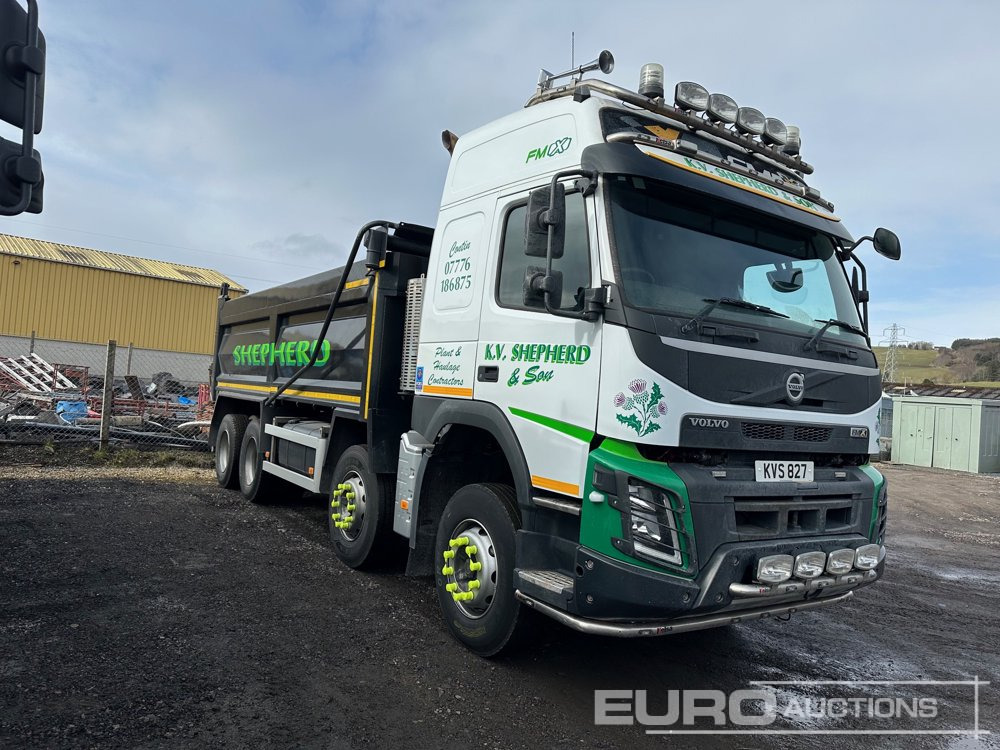 2018 Volvo FMX 420 - Camion benne: photos 5 2018 Volvo FMX 420 - Camion benne: photos 5