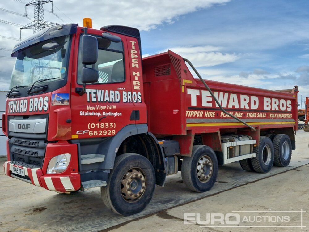 2019 DAF CF450FAD - Camion benne: photos 1 2019 DAF CF450FAD - Camion benne: photos 1