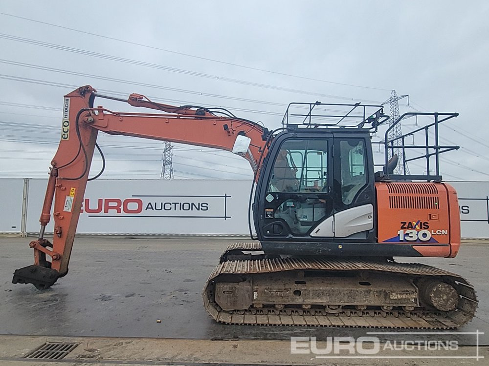 2019 Hitachi ZX130LCN-6 - Pelle sur chenille: photos 2 2019 Hitachi ZX130LCN-6 - Pelle sur chenille: photos 2