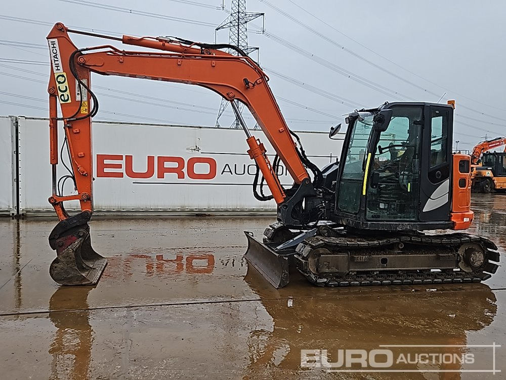 2019 Hitachi ZX85USB-6 - Mini pelle: photos 1 2019 Hitachi ZX85USB-6 - Mini pelle: photos 1