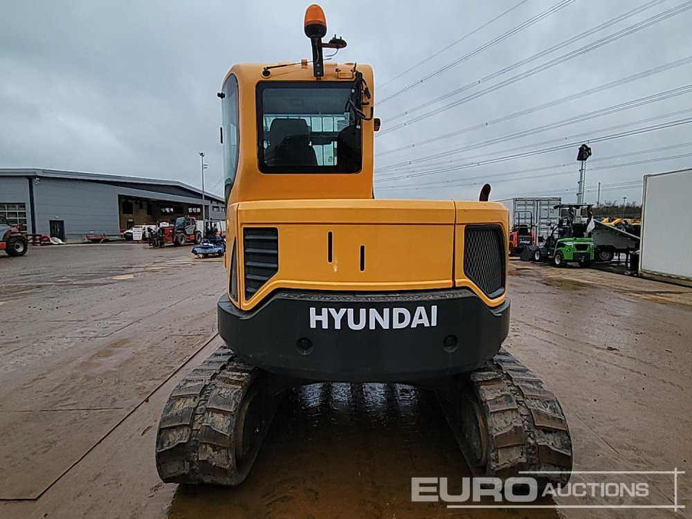 2019 Hyundai ROBEX80CR-9A - Mini pelle: photos 4 2019 Hyundai ROBEX80CR-9A - Mini pelle: photos 4