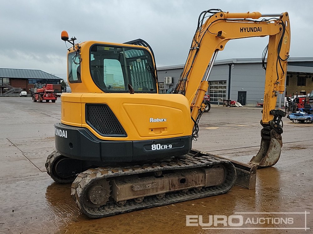 2019 Hyundai ROBEX80CR-9A - Mini pelle: photos 5 2019 Hyundai ROBEX80CR-9A - Mini pelle: photos 5