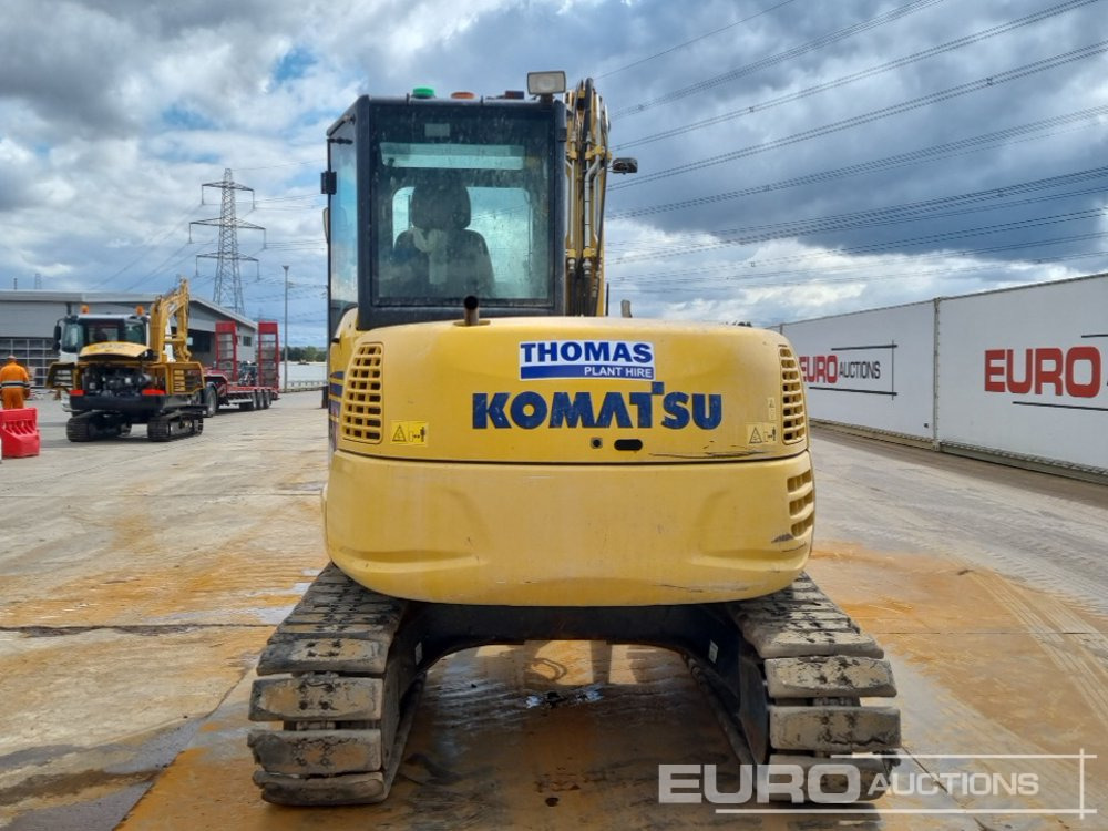 2019 Komatsu PC80MR-5 - Mini pelle: photos 4 2019 Komatsu PC80MR-5 - Mini pelle: photos 4