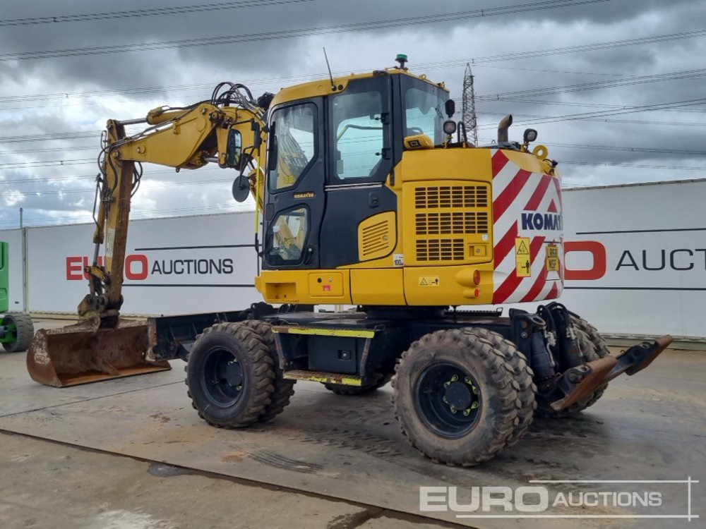 2019 Komatsu PW118MR-11 - Pelle sur pneus: photos 3 2019 Komatsu PW118MR-11 - Pelle sur pneus: photos 3