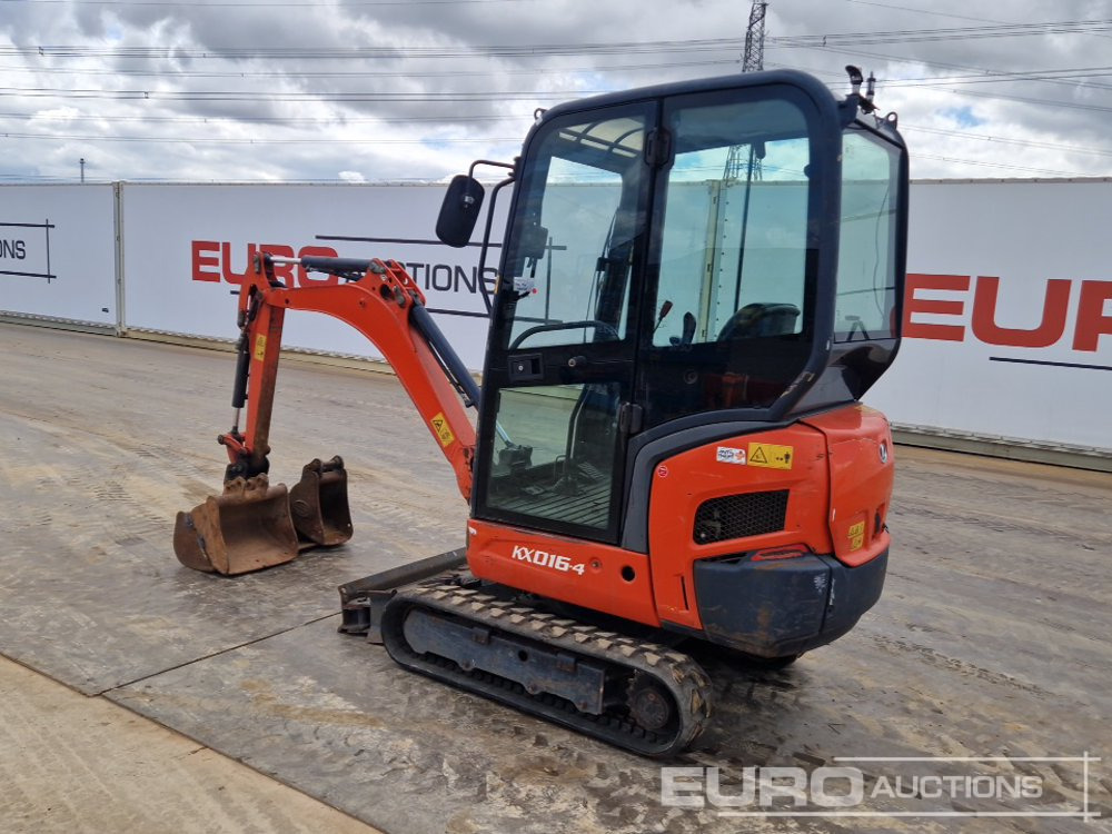 2019 Kubota KX016-4 - Mini pelle: photos 3 2019 Kubota KX016-4 - Mini pelle: photos 3