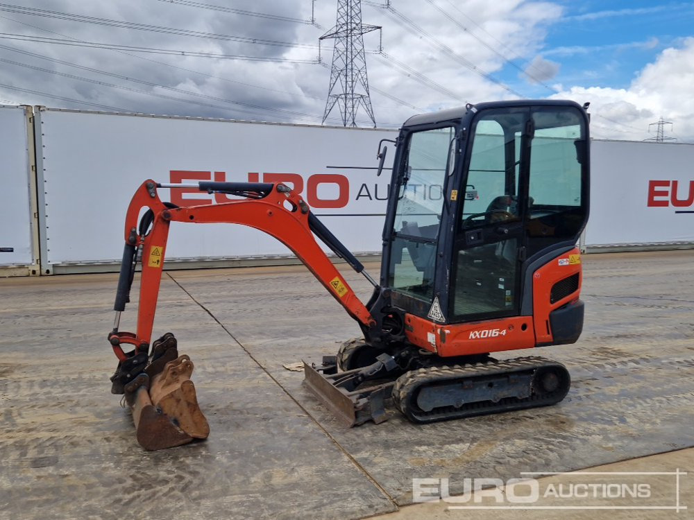 2019 Kubota KX016-4 - Mini pelle: photos 1 2019 Kubota KX016-4 - Mini pelle: photos 1