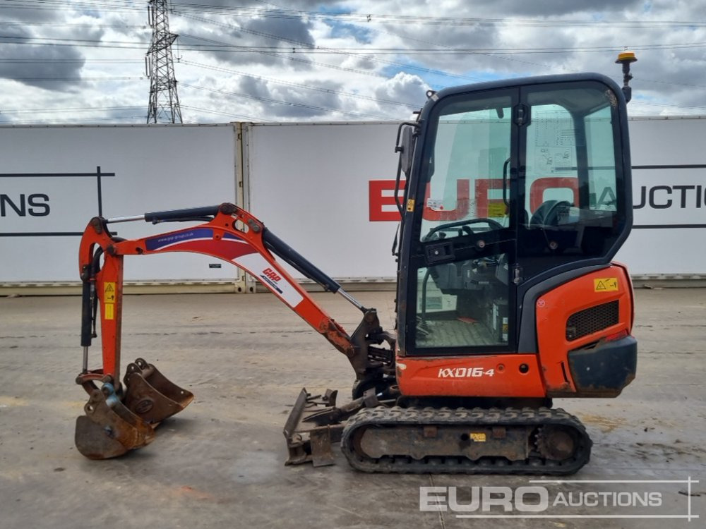 2019 Kubota KX016-4 - Mini pelle: photos 2 2019 Kubota KX016-4 - Mini pelle: photos 2