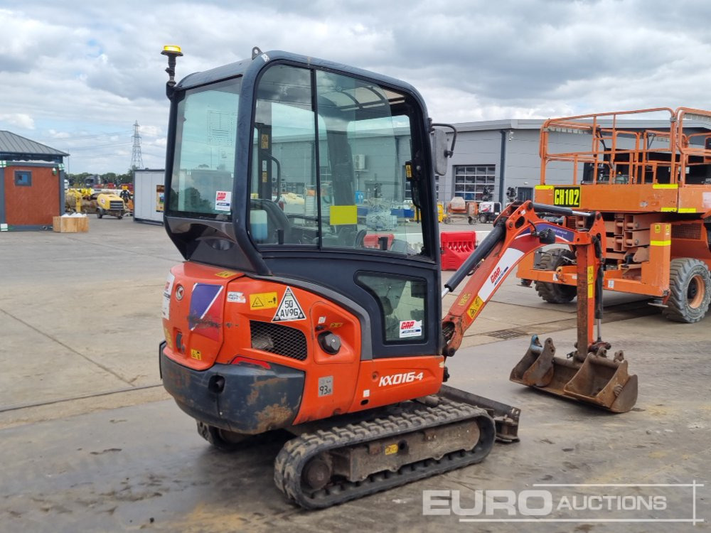 2019 Kubota KX016-4 - Mini pelle: photos 5 2019 Kubota KX016-4 - Mini pelle: photos 5