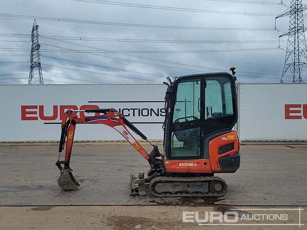 2019 Kubota KX016-4 - Mini pelle: photos 2 2019 Kubota KX016-4 - Mini pelle: photos 2