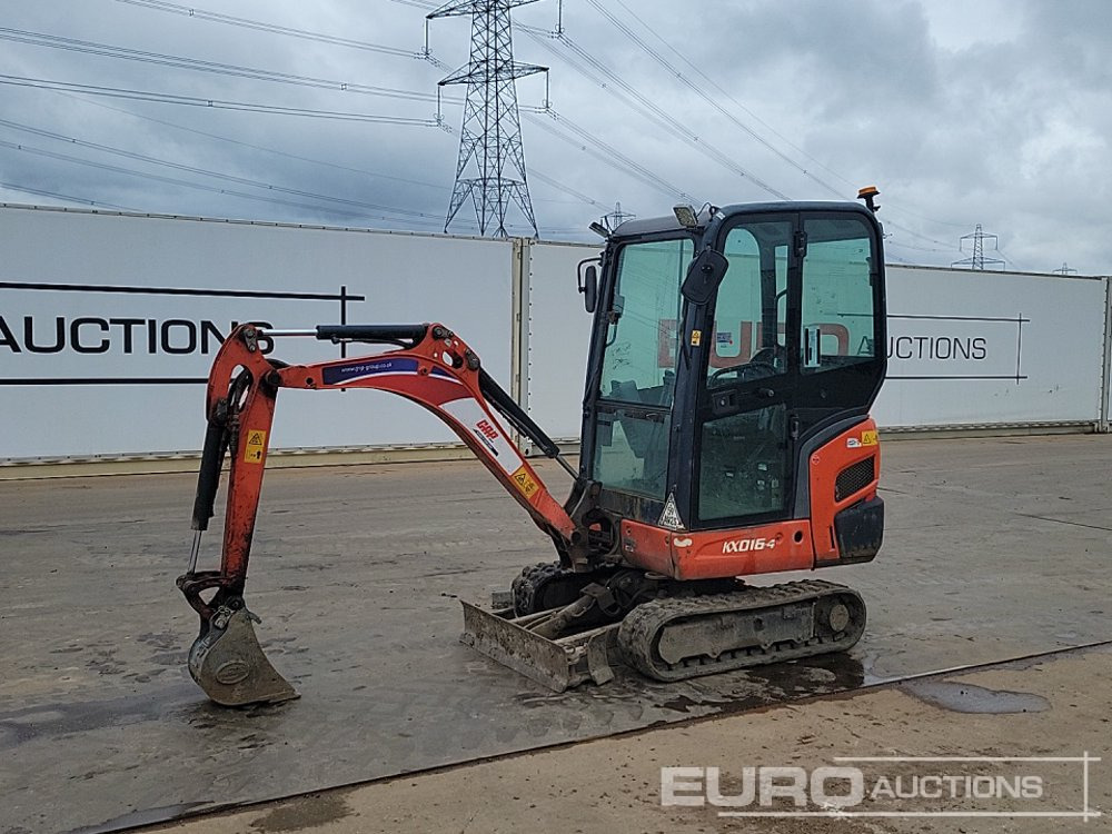 2019 Kubota KX016-4 - Mini pelle: photos 1 2019 Kubota KX016-4 - Mini pelle: photos 1