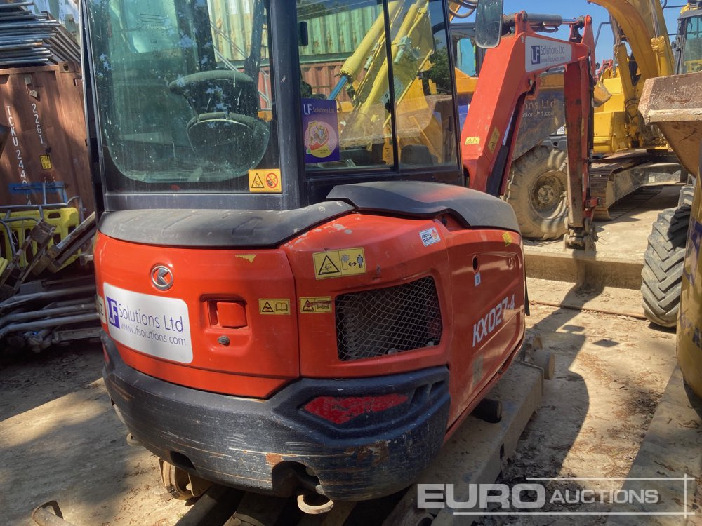 2019 Kubota KX027-4 - Mini pelle: photos 3 2019 Kubota KX027-4 - Mini pelle: photos 3