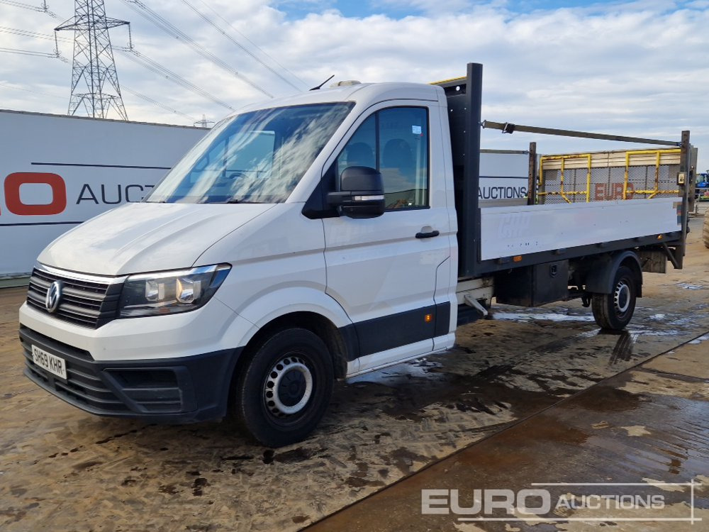 2019 Volkswagen Crafter CR35 - Fourgon plateau: photos 1 2019 Volkswagen Crafter CR35 - Fourgon plateau: photos 1