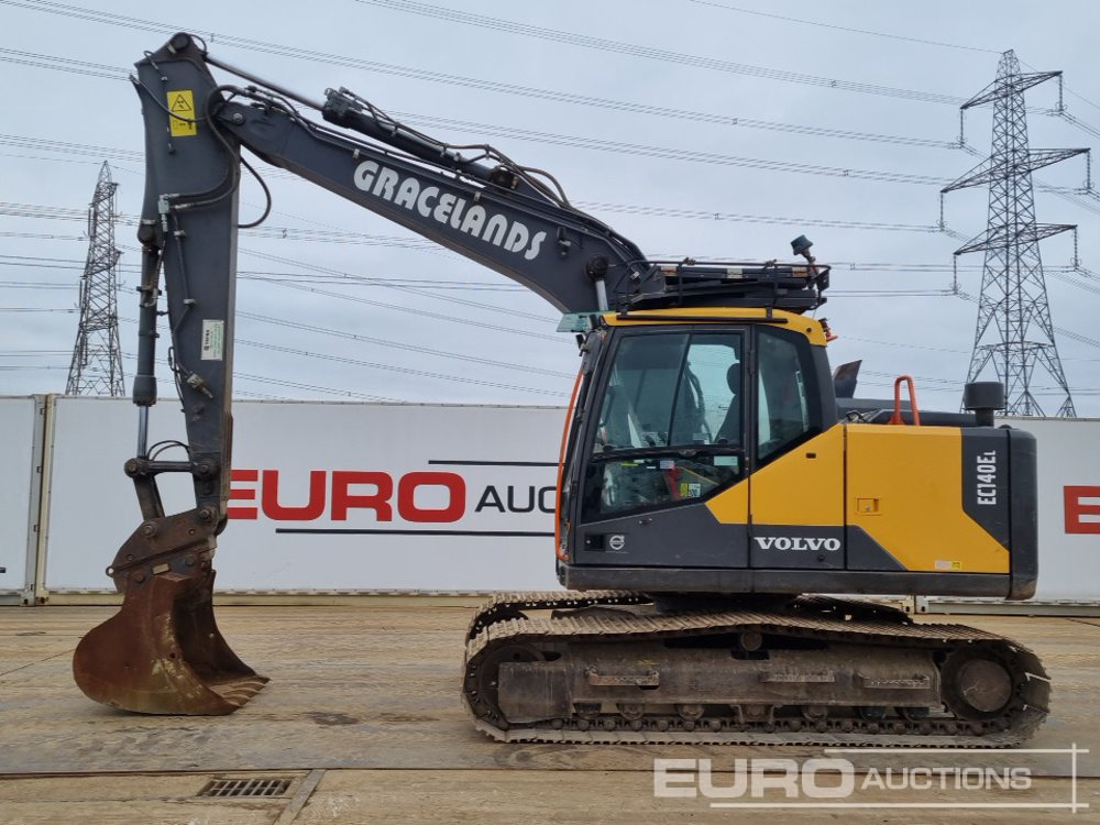 2019 Volvo EC140EL - Pelle sur chenille: photos 2 2019 Volvo EC140EL - Pelle sur chenille: photos 2