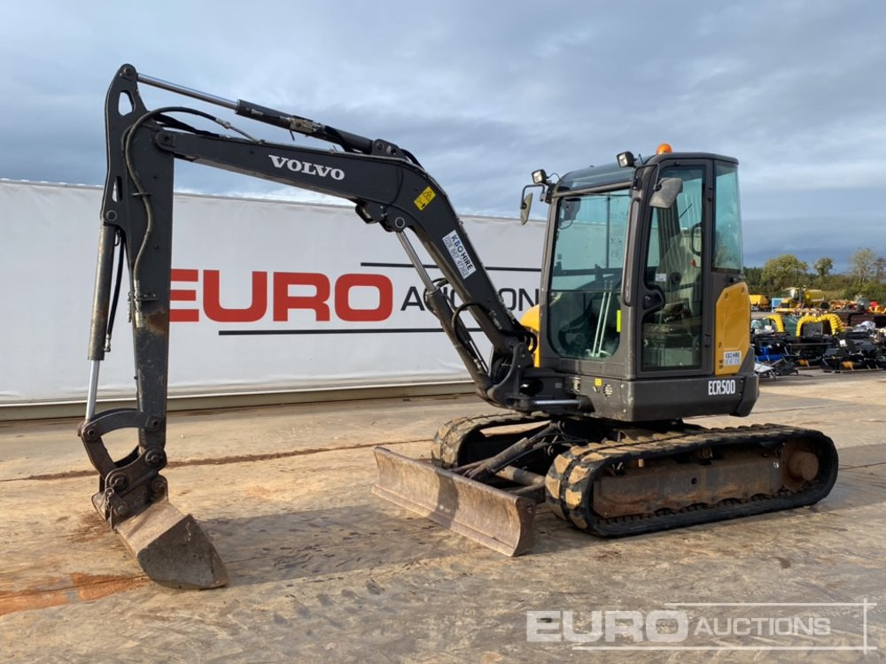 2019 Volvo ECR50D - Mini pelle: photos 1 2019 Volvo ECR50D - Mini pelle: photos 1