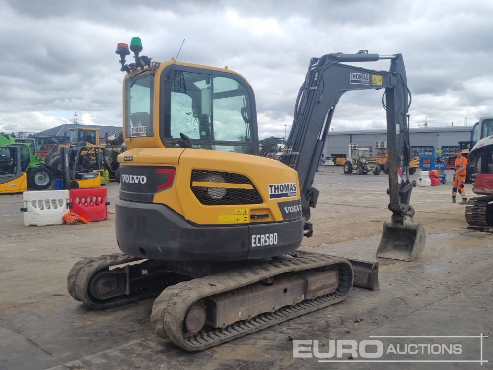 2019 Volvo ECR58D - Mini pelle: photos 5 2019 Volvo ECR58D - Mini pelle: photos 5
