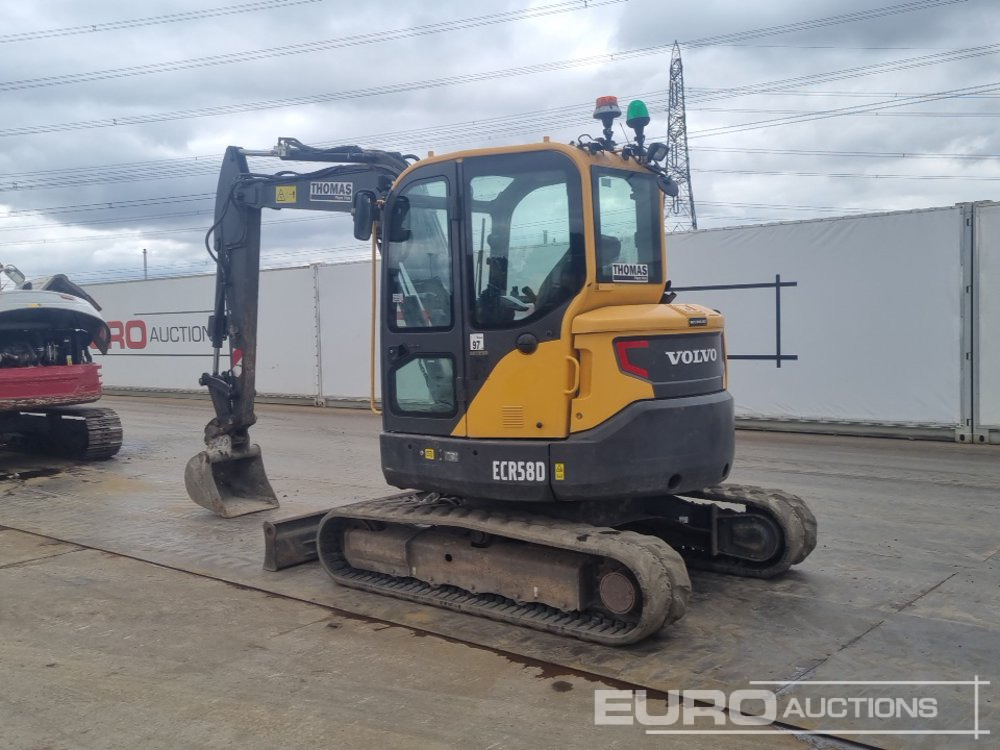 2019 Volvo ECR58D - Mini pelle: photos 3 2019 Volvo ECR58D - Mini pelle: photos 3
