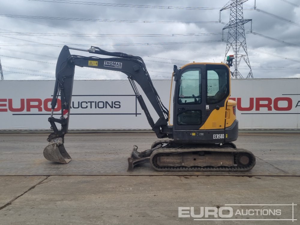 2019 Volvo ECR58D - Mini pelle: photos 2 2019 Volvo ECR58D - Mini pelle: photos 2