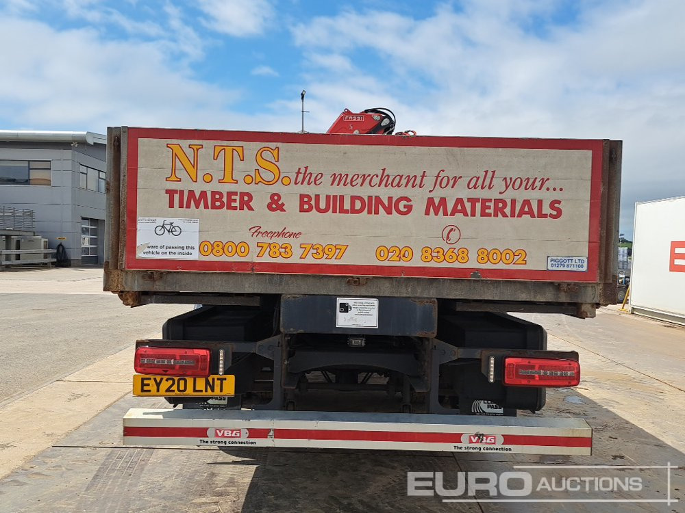 2020 DAF CF 320 - Camion plateau: photos 4 2020 DAF CF 320 - Camion plateau: photos 4