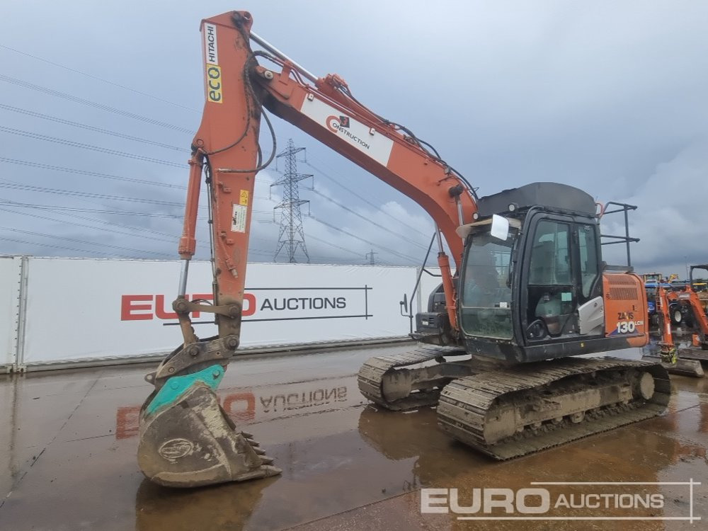 2020 Hitachi ZX130LCN-6 - Pelle sur chenille: photos 1 2020 Hitachi ZX130LCN-6 - Pelle sur chenille: photos 1