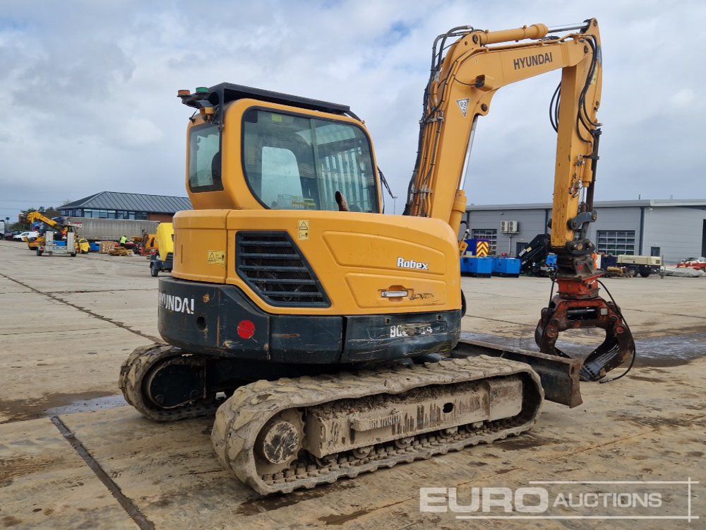 2020 Hyundai Robex R80CR-9 - Mini pelle: photos 5 2020 Hyundai Robex R80CR-9 - Mini pelle: photos 5