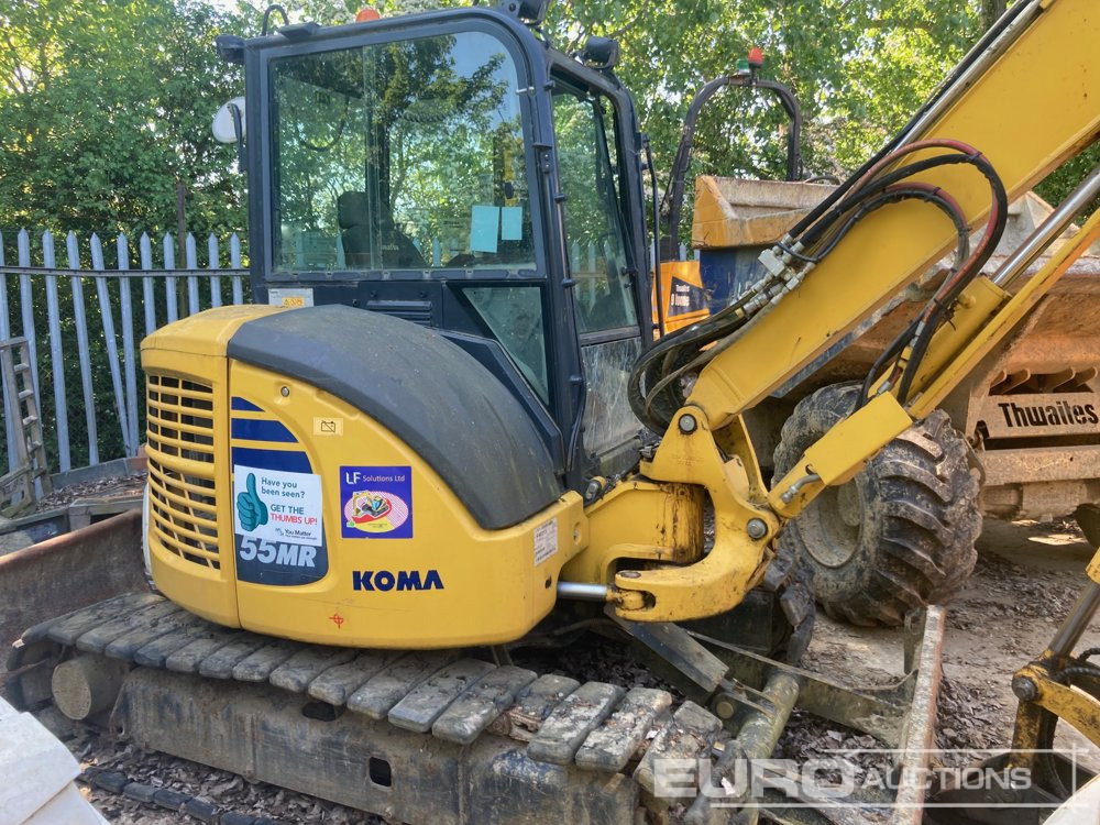 2020 Komatsu PC55MR-5E0 - Mini pelle: photos 2 2020 Komatsu PC55MR-5E0 - Mini pelle: photos 2