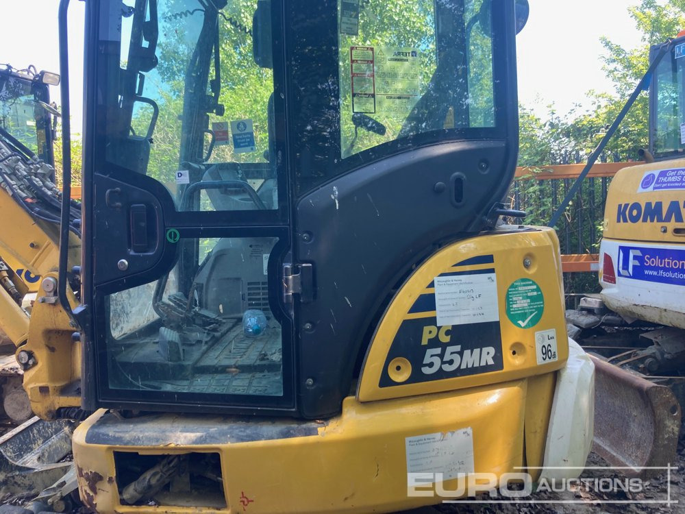 2020 Komatsu PC55MR-5E0 - Mini pelle: photos 3 2020 Komatsu PC55MR-5E0 - Mini pelle: photos 3