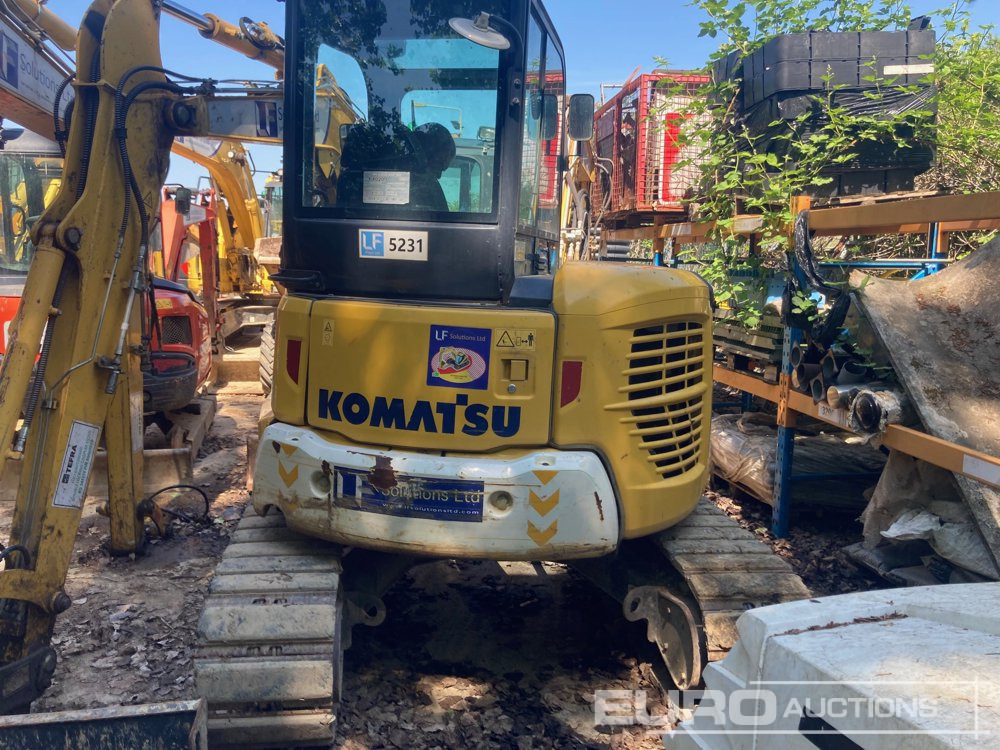 2020 Komatsu PC55MR-5E0 - Mini pelle: photos 1 2020 Komatsu PC55MR-5E0 - Mini pelle: photos 1