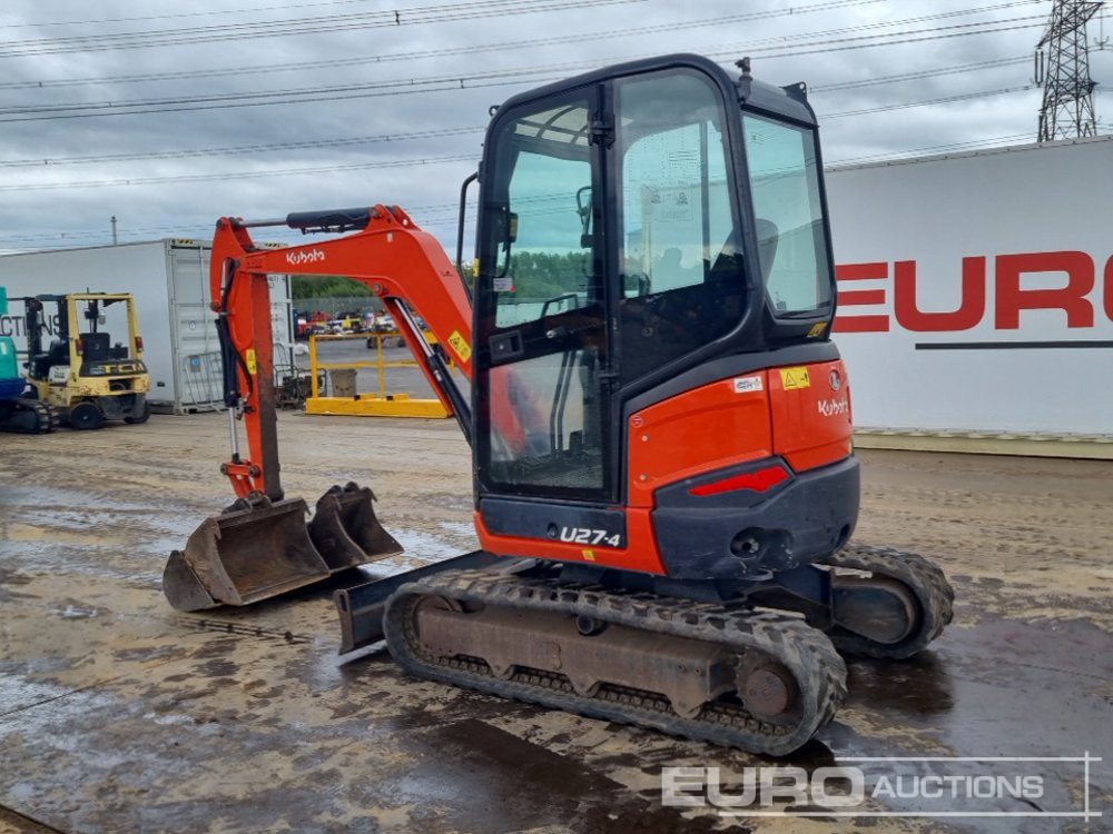 2020 Kubota U27-4 - Mini pelle: photos 3 2020 Kubota U27-4 - Mini pelle: photos 3