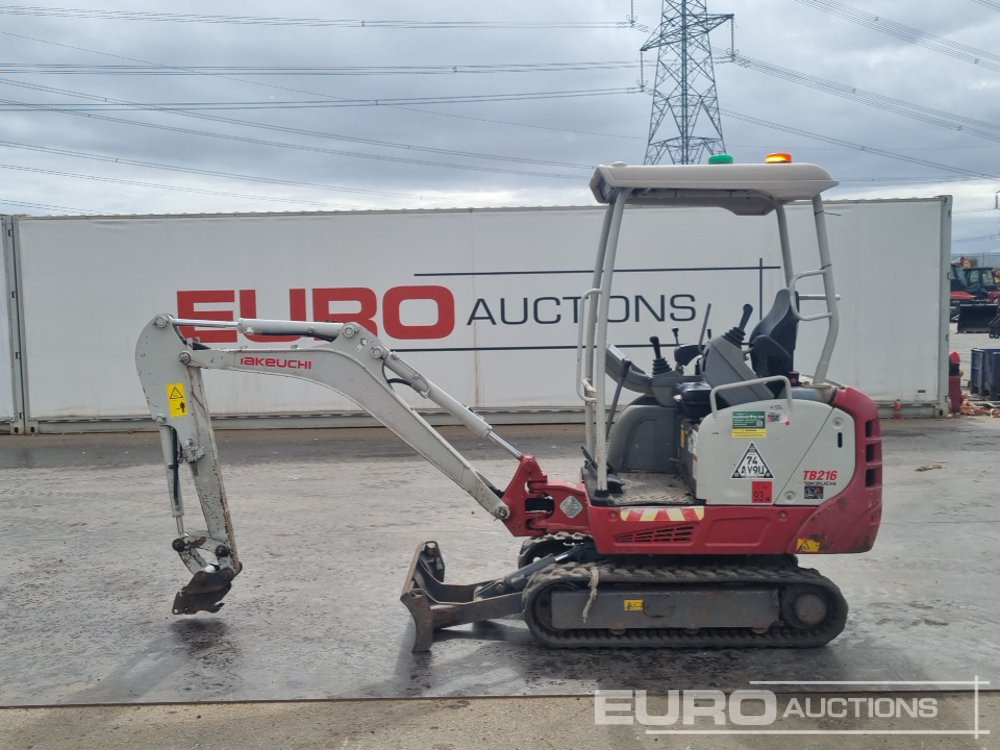 2020 Takeuchi TB216 - Mini pelle: photos 2 2020 Takeuchi TB216 - Mini pelle: photos 2