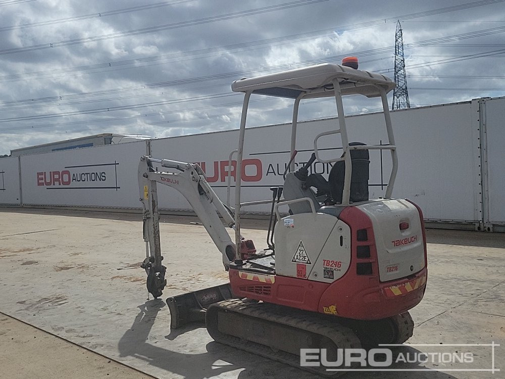 2020 Takeuchi TB216 - Mini pelle: photos 3 2020 Takeuchi TB216 - Mini pelle: photos 3